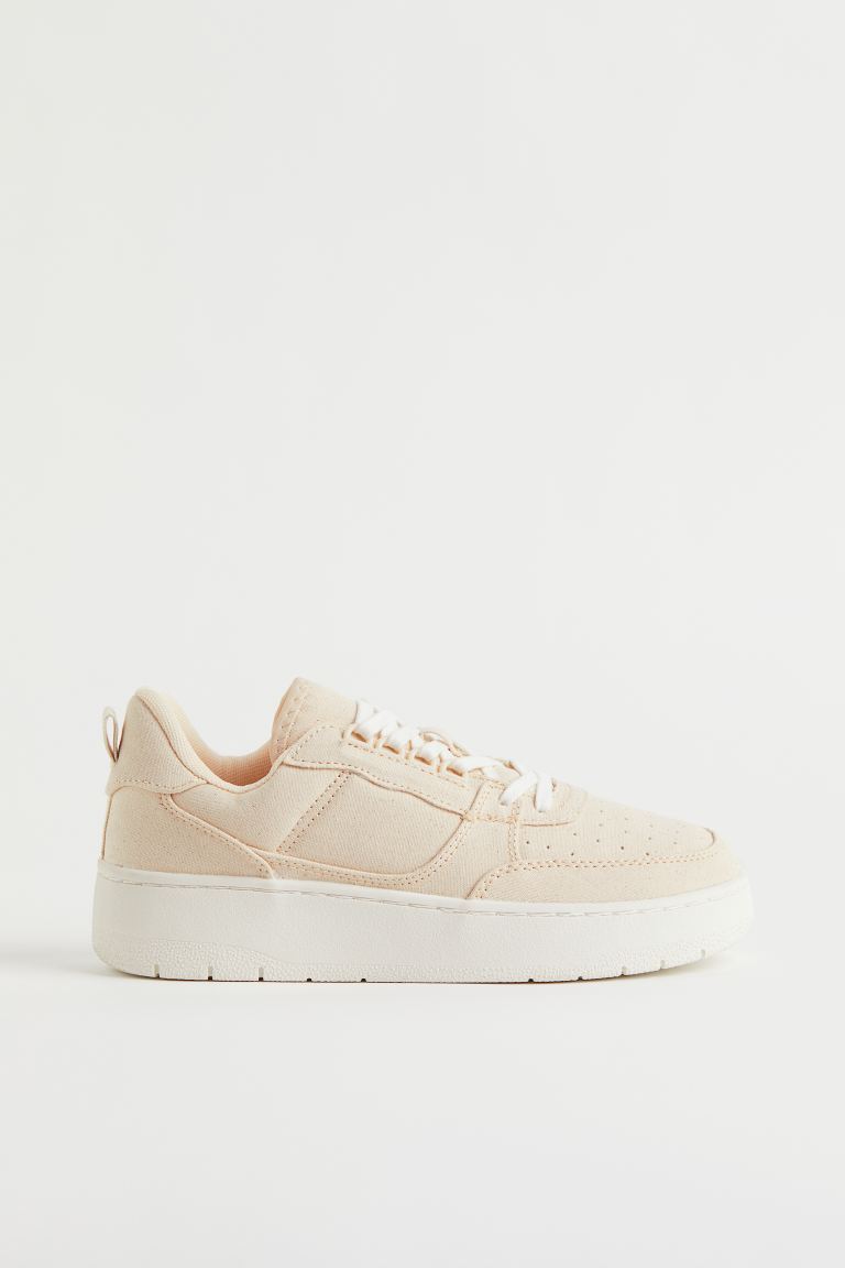H&M Light Beige Canvas