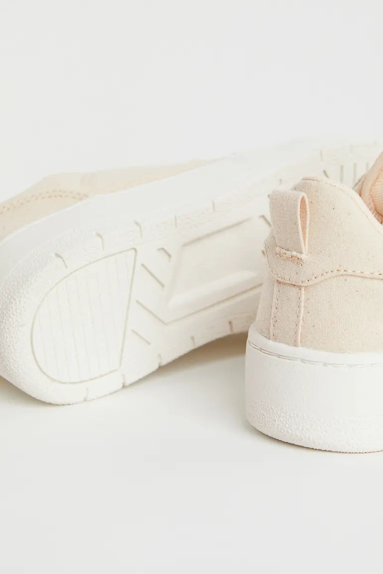 H&M Light Beige Canvas