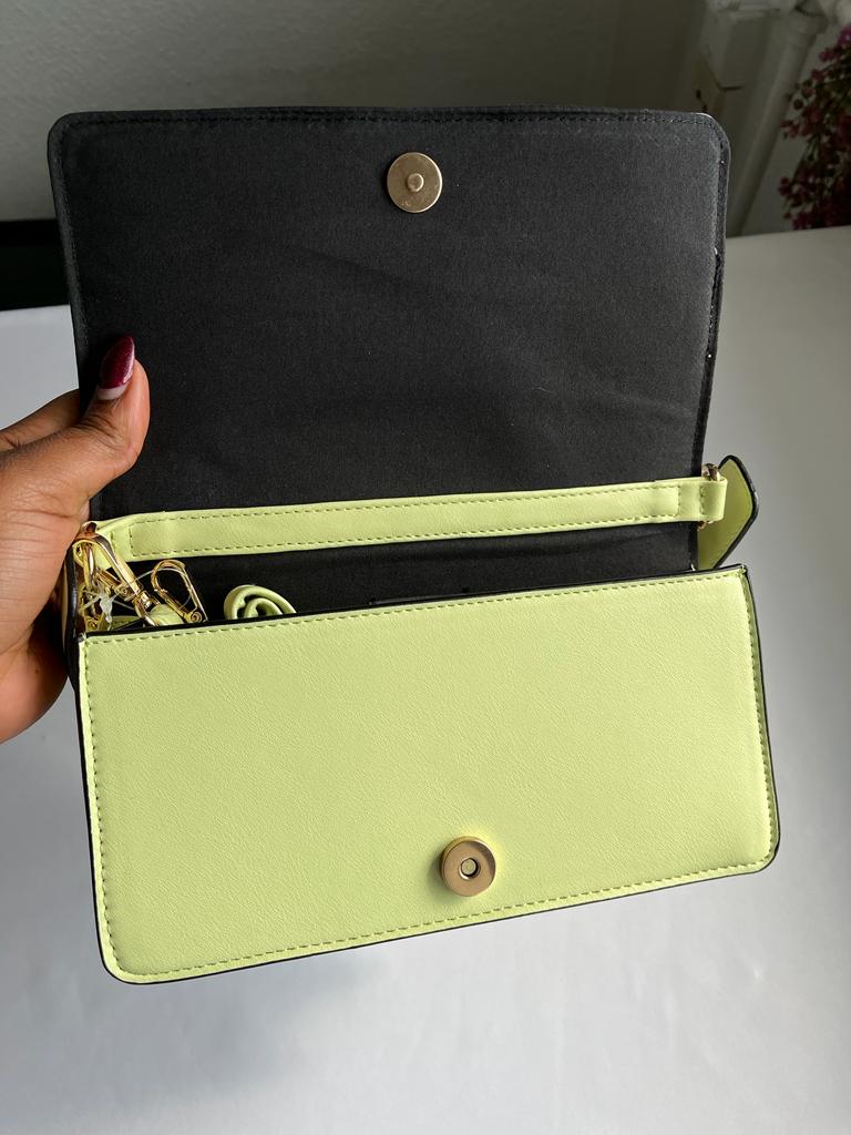 Primark lemon green bag