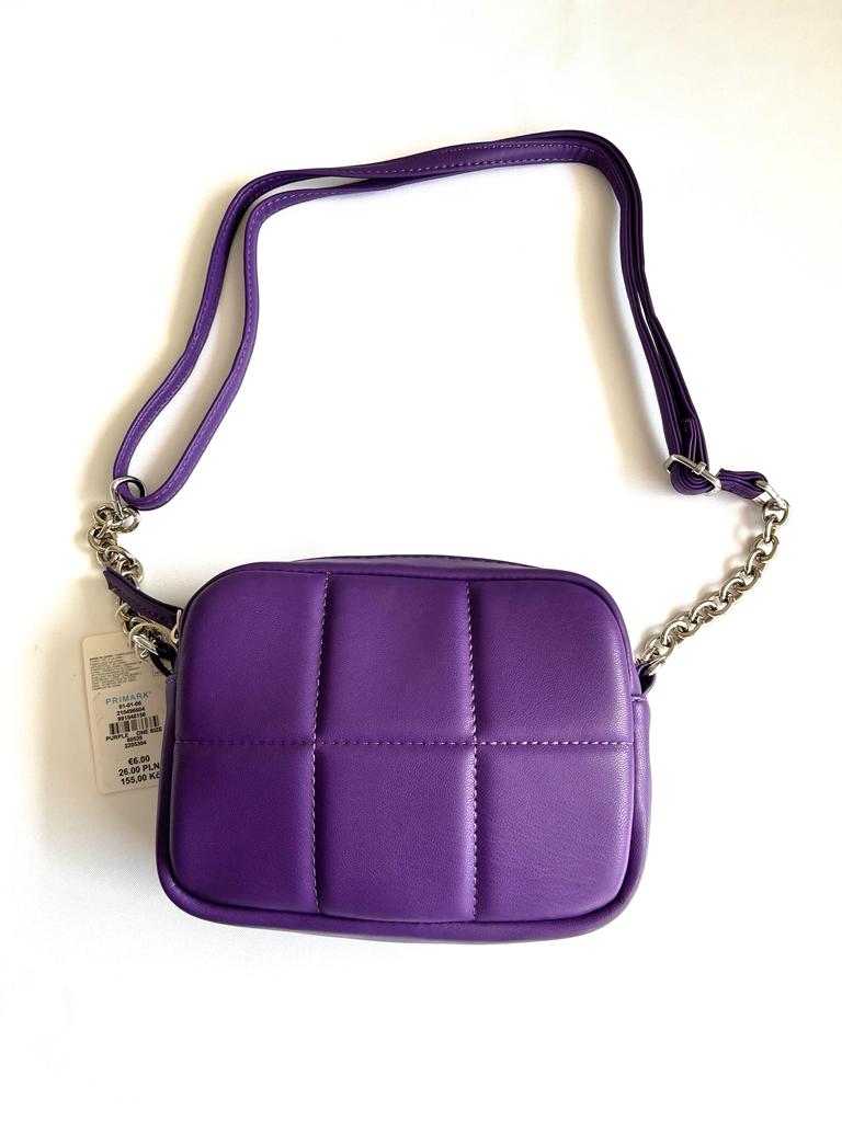 Primark purple mini bag