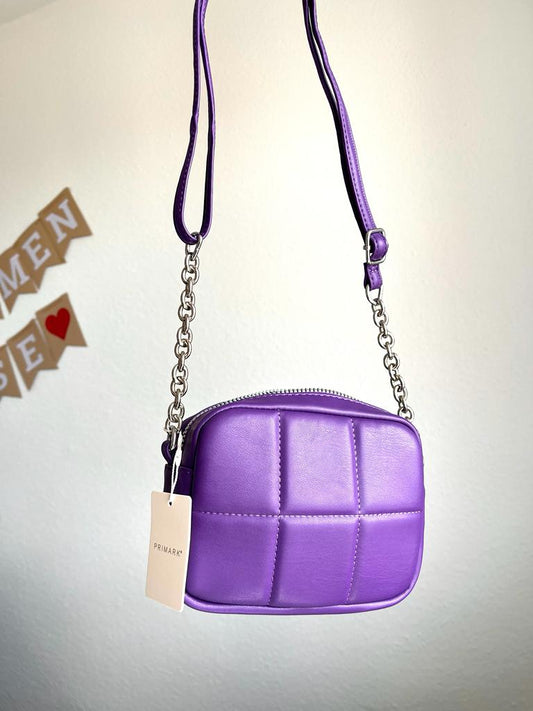 Primark purple mini bag