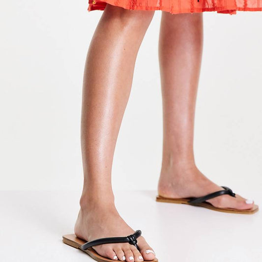 Topshop Poppy tubular thong sandals