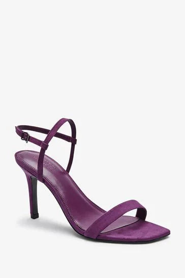 Purple Skinny Strap next heel