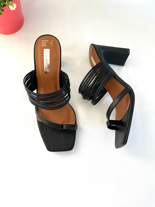 Black strappy heel from Primark