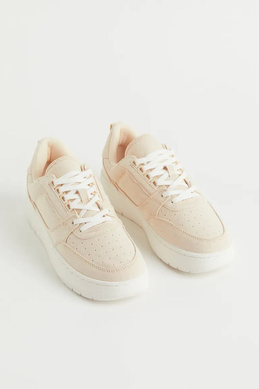 H&M Light Beige Canvas