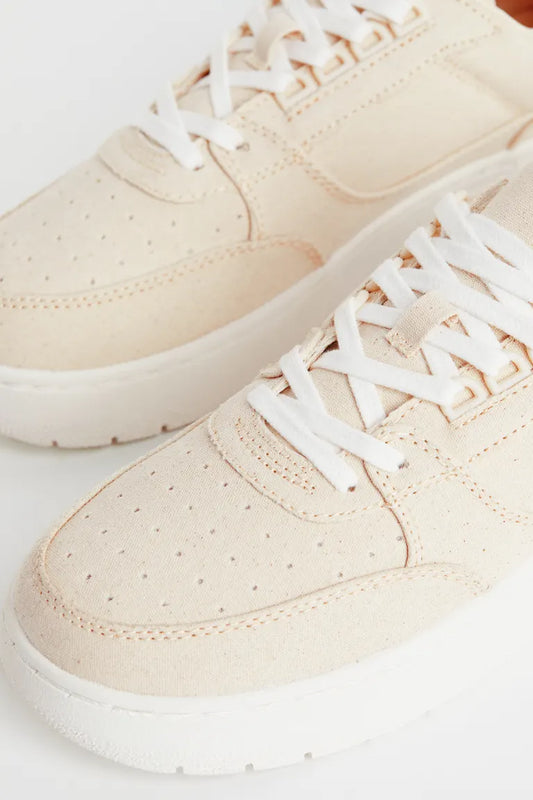 H&M Light Beige Canvas